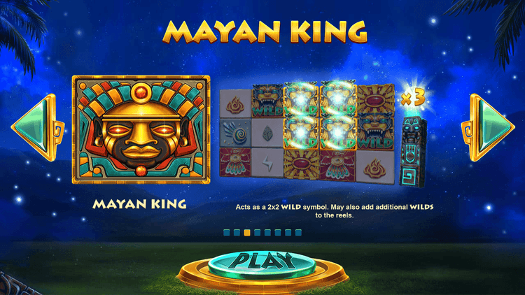 Mayan King image